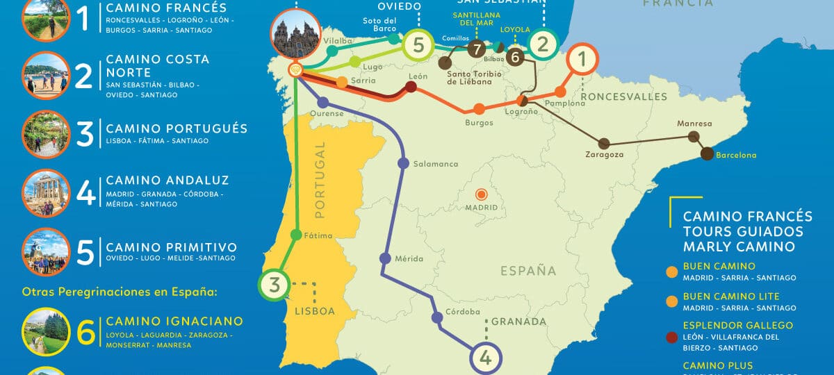 mejor camino de santiago para recorrer a pie