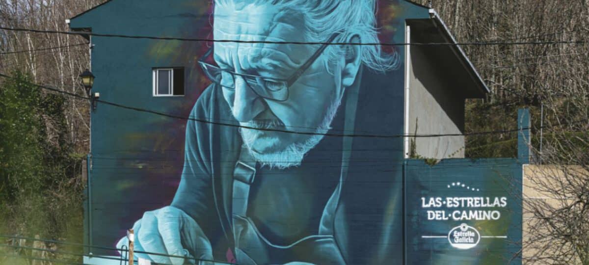 murales y grafitis artisticos en el camino de santiago